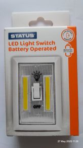 Status COB LED Battery Operated Light Switch