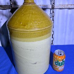 Old stoneware jar