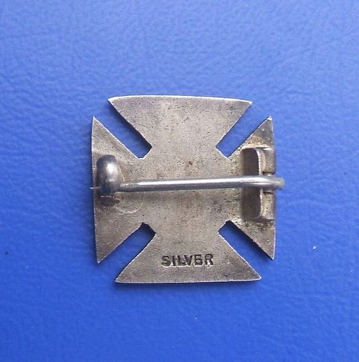 International Bible Reading Association (IBRA) - a vintage silver membership badge (1920s / 1930s)