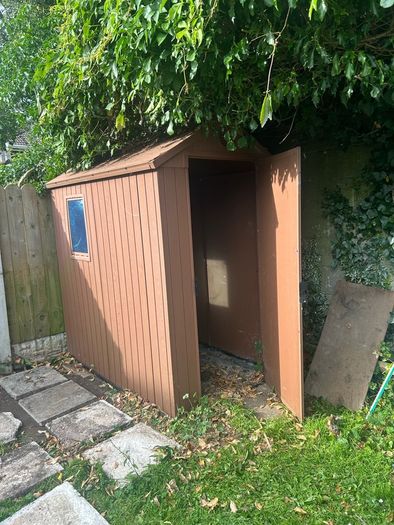 Keter 6x4 plastic shed