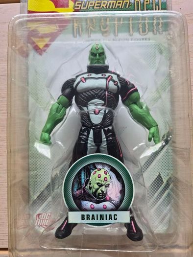 DC Direct Superman: New Krypton 7" BRAINIAC Action Figure Series 1