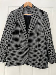 Black & White Topshop Jacket - Size 12