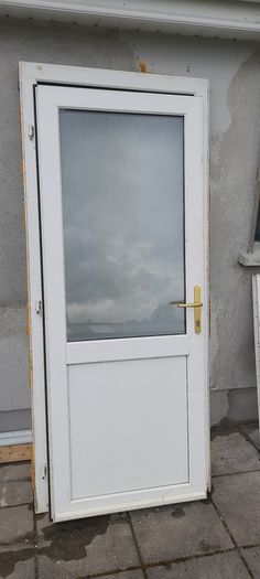White PVC door , No frame