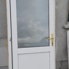 White PVC door , No frame
