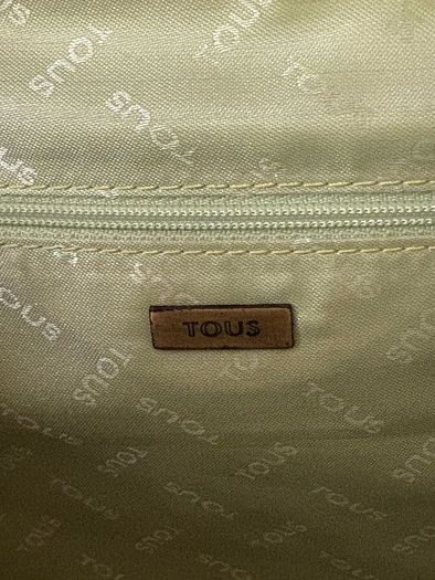 TOUS Black Leather Frame Bag  As New