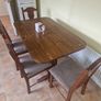 Dining Table with 4 Chairs Image 4