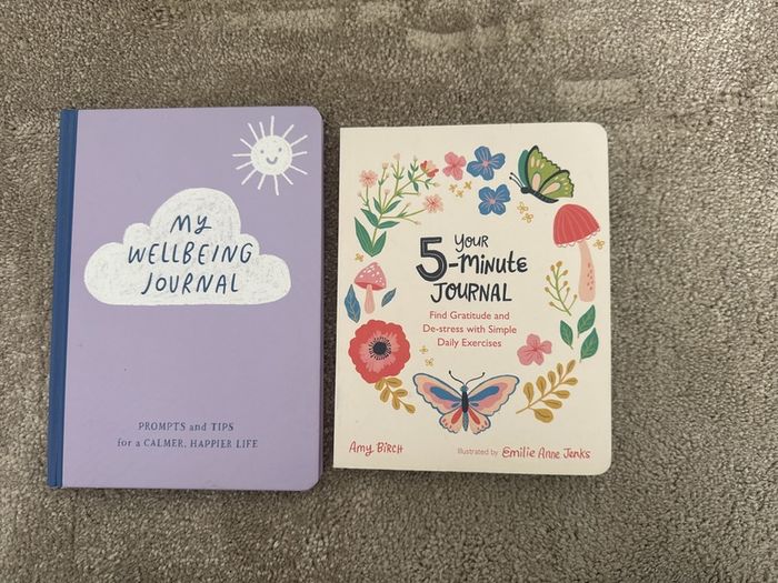 Wellbeing Daily Journals mindful notebook