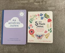 Wellbeing Daily Journals mindful notebook