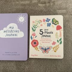 Wellbeing Daily Journals mindful notebook