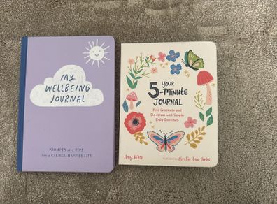 Wellbeing Daily Journals mindful notebook
