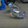 Glass diamond paperweight Image 7