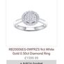 Authentic Adara 9ct White Gold 0.50ct Diamond Ring Image 2