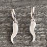 Silver Plated Earrings Image 2