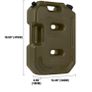 BRAND NEW 10L Plastic Petrol Tank (Red) Image 2