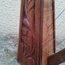 Lap Harp or model Harp handcarved Image 2