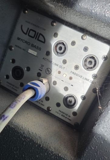 Void installation PA system