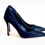 Sparkly Black Stiletto Heels - Size UK 5 (Atmosphere) Image 2