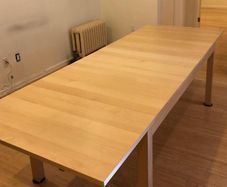 bjursta extendable dining table