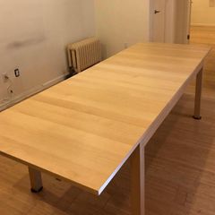 bjursta extendable dining table