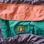 Vintage Retro shinny 80's 90's Rodeo C&A  jumper rainjacket waterproof  hoodie windbreaker colourfull size 44 XL Party Image 2