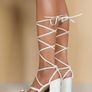 Brand new white heels Image 3