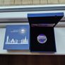 Ivory Coast LONDON EYE Landmarks at Night Ultraviolet 2 Oz Silver Coin 2000 Fr Image 3