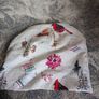 Onte Sews Christmas print beanie hat Image 2