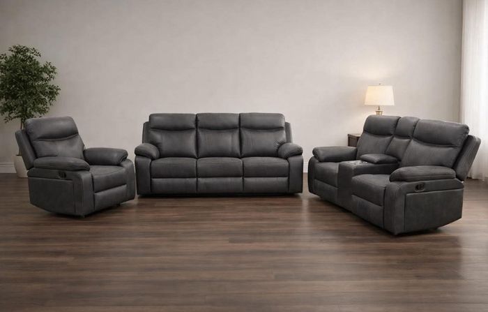 New Washington Modular Micro Fabric Recliner Sofa