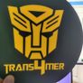 Transformers Symbol LED Light Box  Gaming Room  Bedroom Night Light Image 2