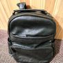Bata Genuine Leather Backpack Excellent Condition Image 4