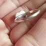 925 Sterling Silver Marcasite Ring. Image 3