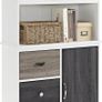 Mercer Storage Bookcase White - 9634096uk Image 2