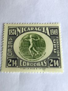 Old 1950 Nicaragua stamp