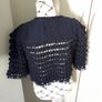 River Island Beautiful Navy Womens Cardigan (Size 10) Image 3