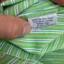 Ralph Lauren Green Striped Custom Fit Shirt Image 5
