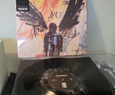 The Murder Capital Blindness splatter vinyl signed by the band