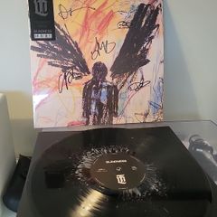 The Murder Capital Blindness splatter vinyl signed by the band