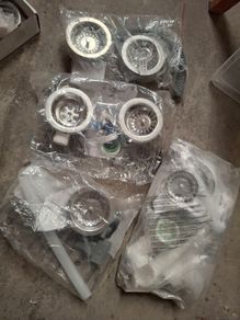 Stainless Steel Strainer Waste 1 & 2 Bowl