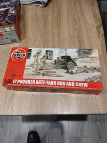 Airfix 17 Pounder Anti Tank Gun And Crew