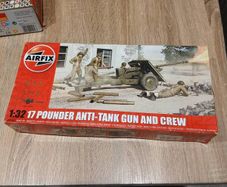 Airfix 17 Pounder Anti Tank Gun And Crew