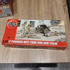 Airfix 17 Pounder Anti Tank Gun And Crew