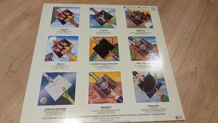 Emerson Lake And Palmer - The Best Of - Vinyl Record + Hundreds More