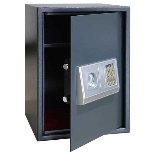 Digital Safe with Lock Dark grey