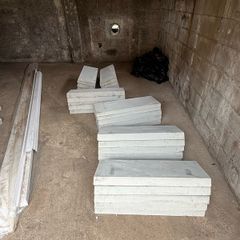 10x 13.5 inch Feather Edge Concrete Wall Capping, 343 x 914mm