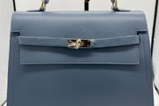 Italian leather Kelly Bag