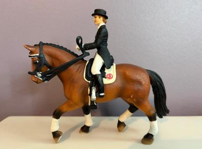 Schleich Dressage Horse & Rider - Hanoverian Mare
