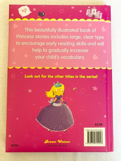 Now I Can Read - Princess Stories Book, Large Print, Ages 3 Years +