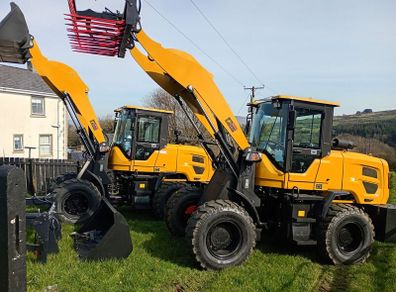 Farm loader/handler/loading shovel