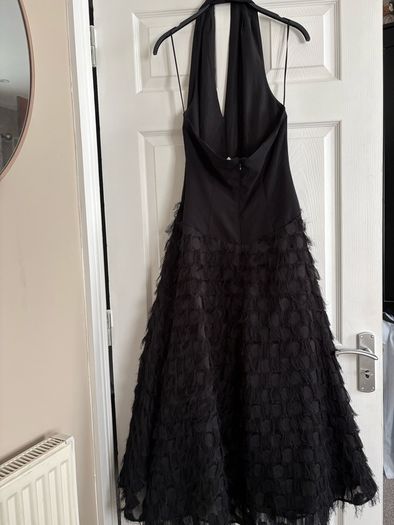 h&m black dress