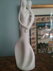 The Lovers Ceramic Ornament